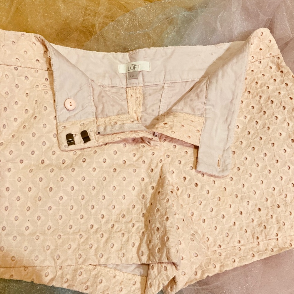 Loft Eyelet Shorts